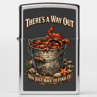 There's a way out - Crabs in a bucket design.