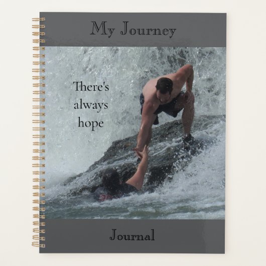 There's Always Hope Journal Planner (Voorkant)