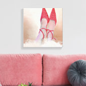 There's no place like home 2014 canvas afdruk (Insitu (Woonkamer))