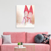 There's no place like home 2014 canvas afdruk (Insitu (Woonkamer))