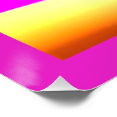 Theresa design choquant poster rose et or (Coin)