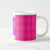 Theresa design choquant tasse de café rose et or (Droite)