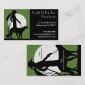 Theresa in Green - Visitekaartjes (Voorkant / Achterkant)