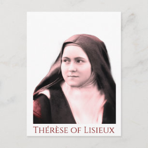 Thérèse van Lisieux (c. 1890s) Briefkaart