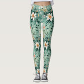 Theriak en Tijgerlelies Leggings (Voorkant)