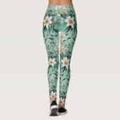 Theriak en Tijgerlelies Leggings (Achterkant)
