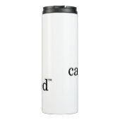 Thermal dubbelwandige fles (Achterkant)