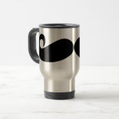 Thermal Moustache Mug Reisbeker (Voorkant links)