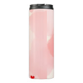 Thermal Tumbler Cat Kitten Red Hearts Thermosbeker (Achterkant)