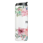 Thermal Tumbler Floral Thermosbeker (Gedraaid links)