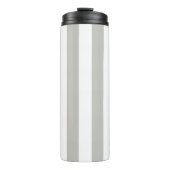 Thermal Tumbler Grey & White Stripe Thermosbeker (Voorkant)