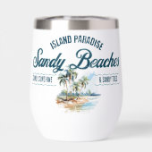 Thermal Tumbler - Sandy Beaches Collection (Arrière)