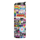 Thermal tumbler thermosbeker (Gedraaid links)