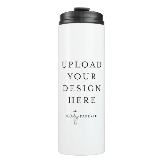 Thermale Tumbler 12 oz. Heet- of KoudDrink Thermosbeker (Voorkant)