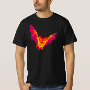 Thermale Vleermuis Warmte Visie Kunst T-shirt