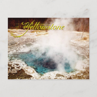 Thermische eigenschap, Yellowstone National Park, Briefkaart
