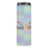 Thermische getumbler met schildpadden thermosbeker (Achterkant)