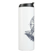 Thermische getumbler thermosbeker (Gedraaid links)