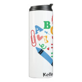 Thermische getumbler thermosbeker (Gedraaid links)