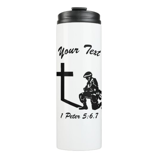 -thermische getumbler thermosbeker (Voorkant)