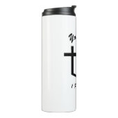 -thermische getumbler thermosbeker (Gedraaid links)