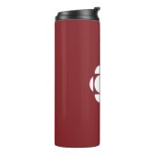 Thermische getumbler thermosbeker (Gedraaid links)