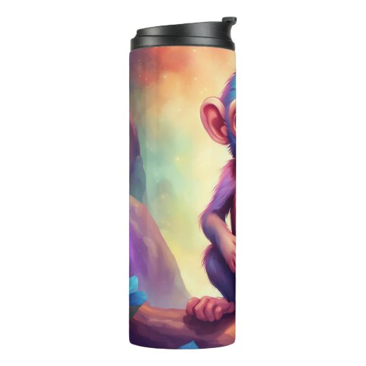 Thermische getumbler thermosbeker (Gedraaid links)