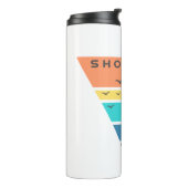 Thermische getumbler thermosbeker (Gedraaid links)