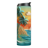 Thermische getumbler thermosbeker (Gedraaid links)