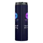 Thermische getumbler thermosbeker (Achterkant)