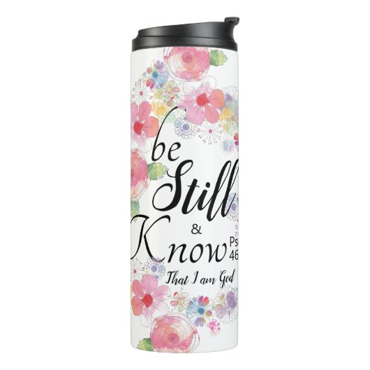 Thermische getumbler thermosbeker (Gedraaid links)