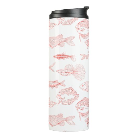 Thermische getumbler thermosbeker (Gedraaid links)