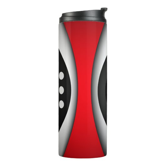 Thermische getumbler thermosbeker (Gedraaid links)