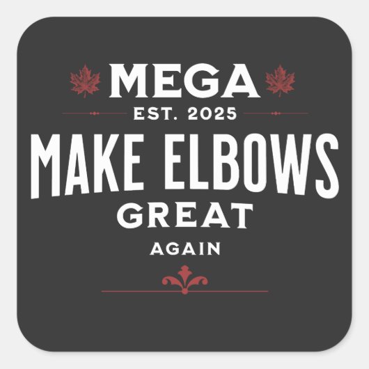 Thermische getumbler vierkante sticker (Voorkant)