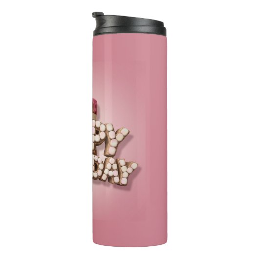 Thermische getumblers thermosbeker (Geroteerd rechts)