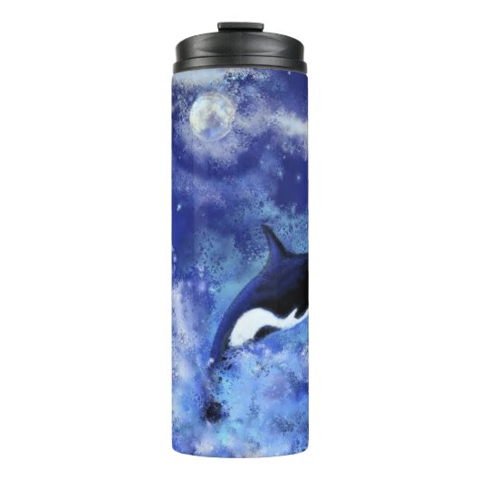 Thermische mok met orka (Voorkant)