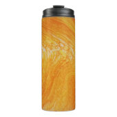 Thermische Mok - Rippels van geel (Voorkant)