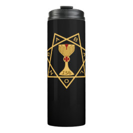 Thermische Mok Star van Babalon Gold Logo