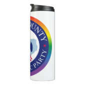 Thermische Tumbler - ECDP-Logo Thermosbeker (Geroteerd rechts)