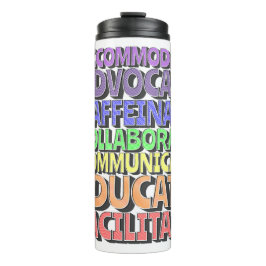 Thermische Tumbler - Een Lerarendag: Cafeïnezuur Thermosbeker