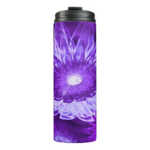 Thermische Tumbler Fantasy Flowers Paarse Thermosbeker