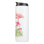 Thermische Tumbler-Flamingo Thermosbeker (Geroteerd rechts)