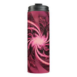 Thermische Tumbler Fractal Twisted Paarse & Plum Thermosbeker