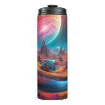 Thermische Tumbler met kosmisch ontwerp