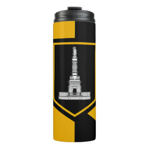 Thermische Tumbler met vlag van Baltimore, Verenig Thermosbeker