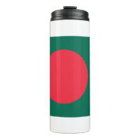 Thermische Tumbler met vlag van Bangladesh