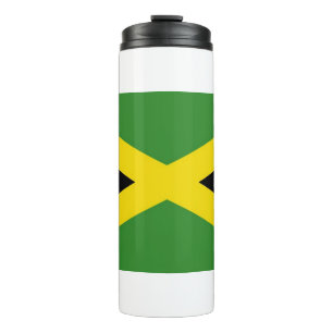 Thermische Tumbler met vlag van Jamaica Thermosbeker