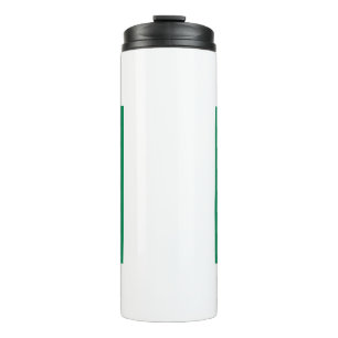 Thermische Tumbler met vlag van Nigeria Thermosbeker