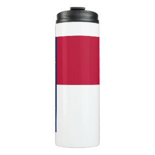 Thermische Tumbler met vlag van North Carolina, Ve Thermosbeker