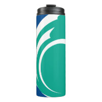Thermische tumbler met vlag van Ottawa
